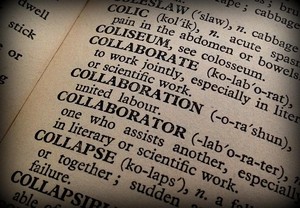 Collaboration Dictionary Book Collaborator Words